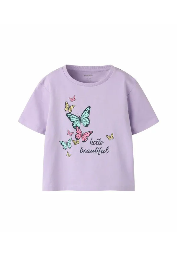 Футболка с принтом Name It, Lavendula