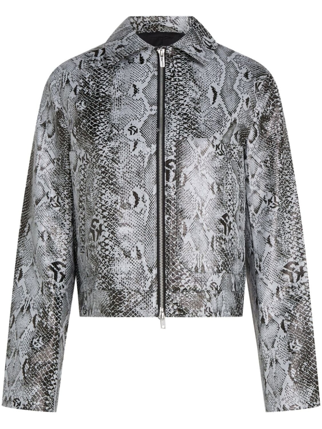 

Karl Lagerfeld Jeans куртка с принтом, черный
