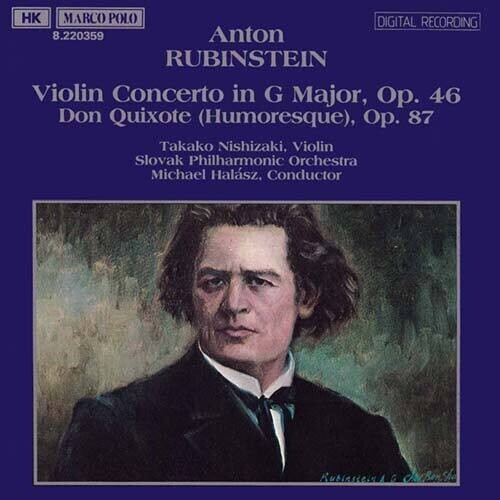 

CD диск Rubinstein / Nishizaki / Sloavk Phil / Halasz: Con Vn/Don Quixote