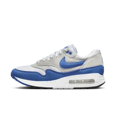 

Кроссовки Nike Air Max 1 '86 Premium Shoes, цвет White/Light Neutral Grey/Black/Royal Blue