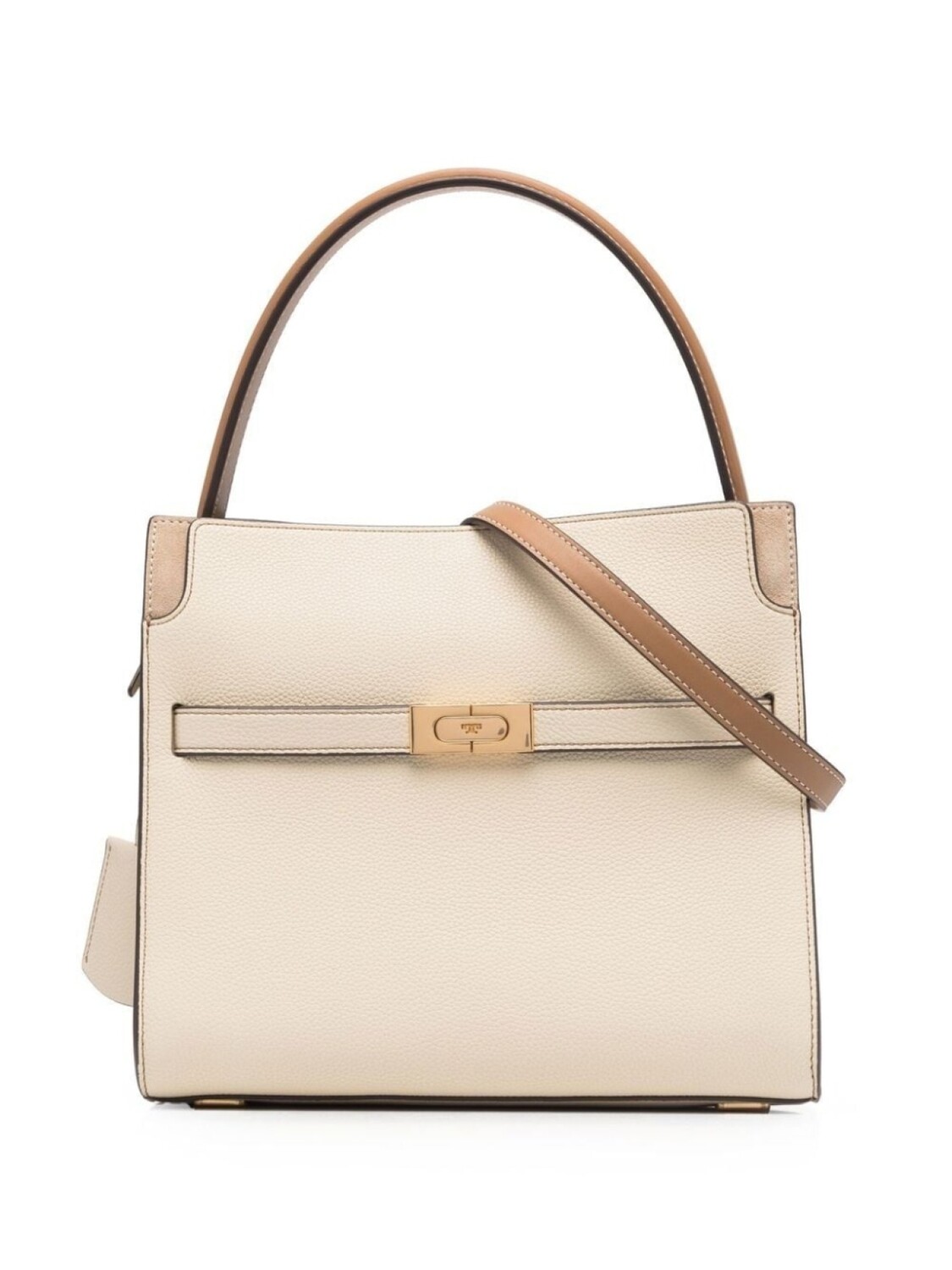 

Tory Burch сумка-тоут с логотипом, нейтральный цвет
