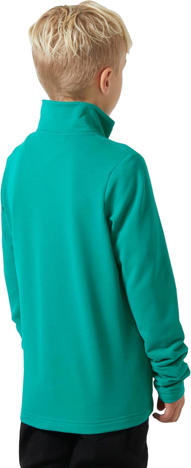 Куртка Helly-Hansen Versalite - флисовая куртка унисекс для юниоров, легкая, дышащая и водонепроницаемая. Helly Hansen, 466 Signal Gree — фото 3