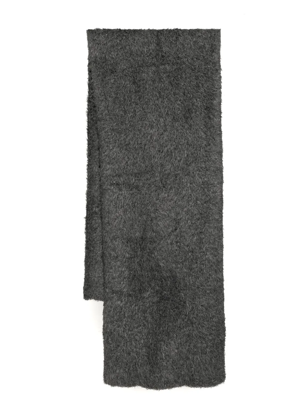 

Шарф из смесовой шерсти James Perse, серый