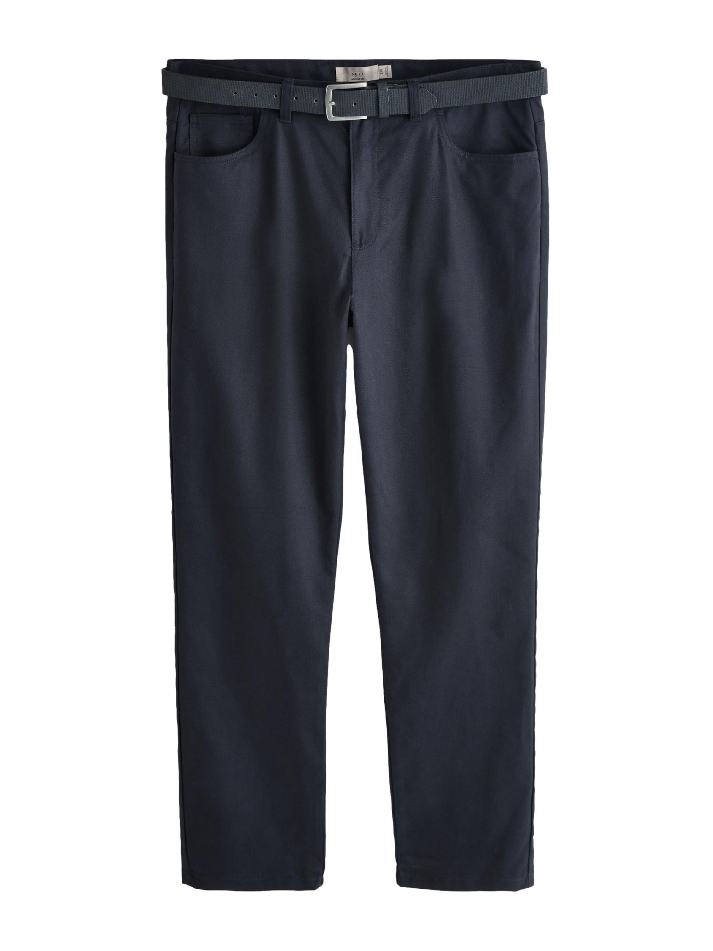 Next Узкие брюки в цвете Navy