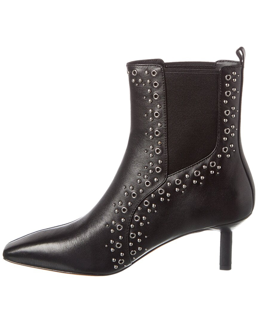 3.1 Phillip Lim Nell кожаные ботинки средней длины, черный — фото 2