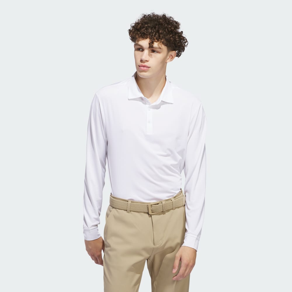 

Поло Adidas Long Sleeve Polo Shirt, белый