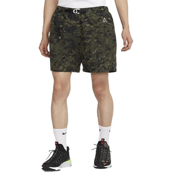 Шорты men's acg camouflage belt straight loose sports shorts camouflage Nike, мультиколор — фото 4