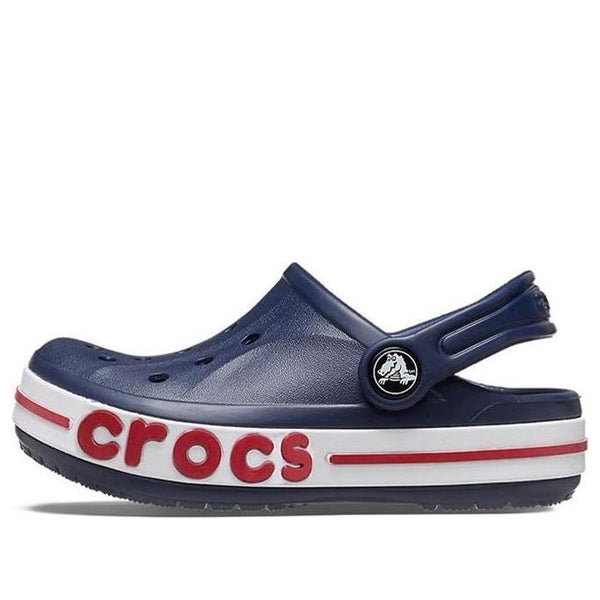 

Кроссовки bayaband clog 'navy white red' Crocs, синий