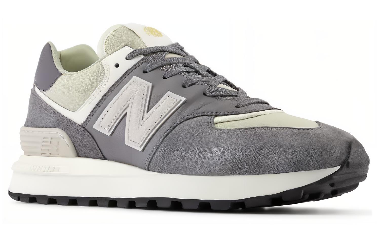 Кроссовки New Balance 574 Legacy Grey, Белый Серый — фото 3
