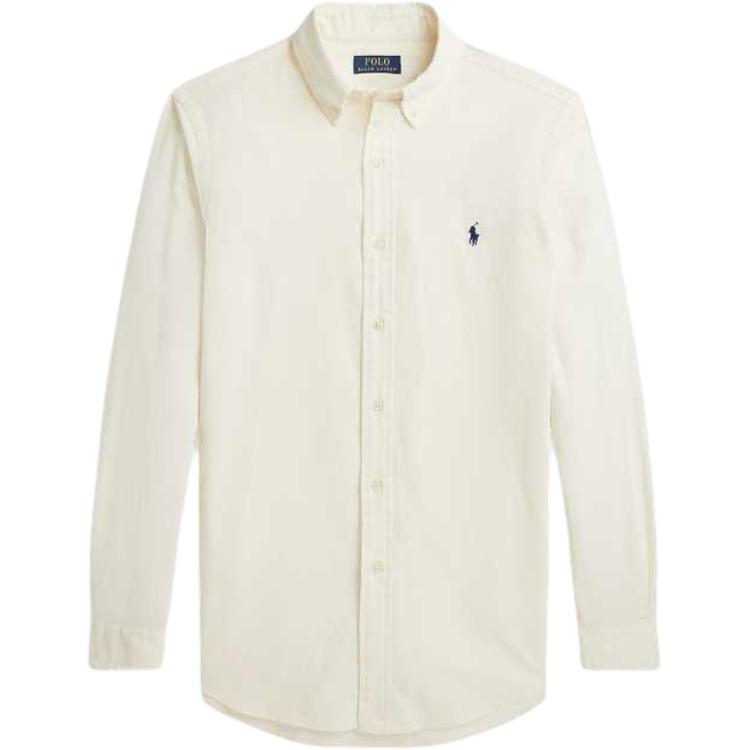 Рубашка с вышивкой пони Polo Ralph Lauren, кремовый