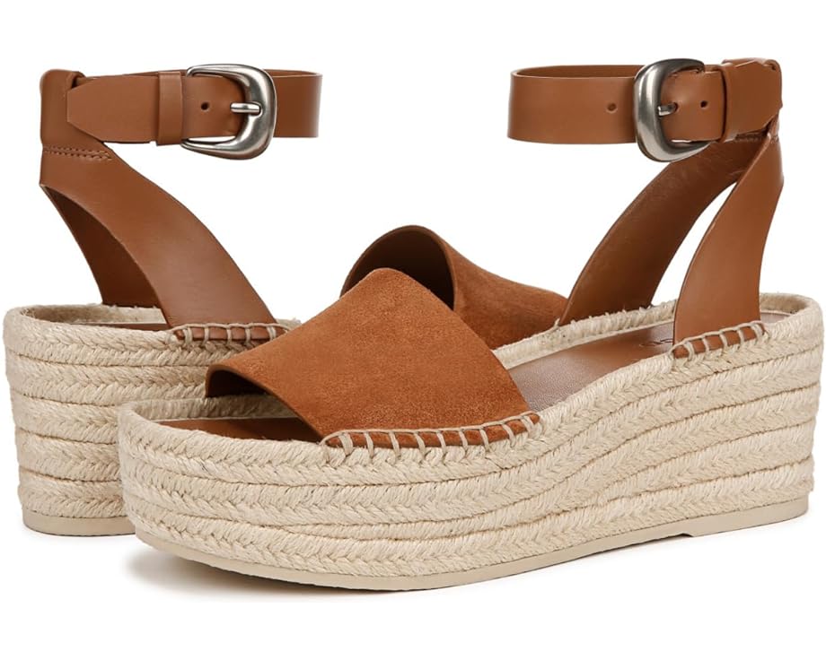 

Сандалии Vince Belisa Platform Espadrille, цвет Dark Sequoia Brown