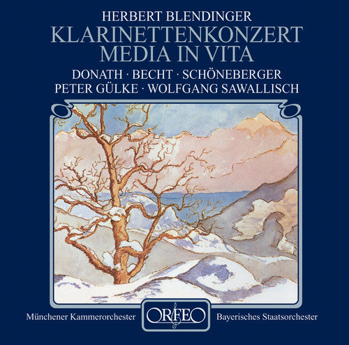 

CD диск Blendinger / Schoneberger / Donath / Becht: Klarinettenkonzert