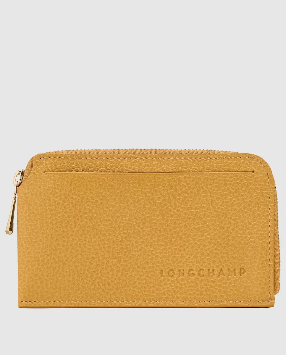 

Женская визитница Le Foulonné Longchamp, горчичный