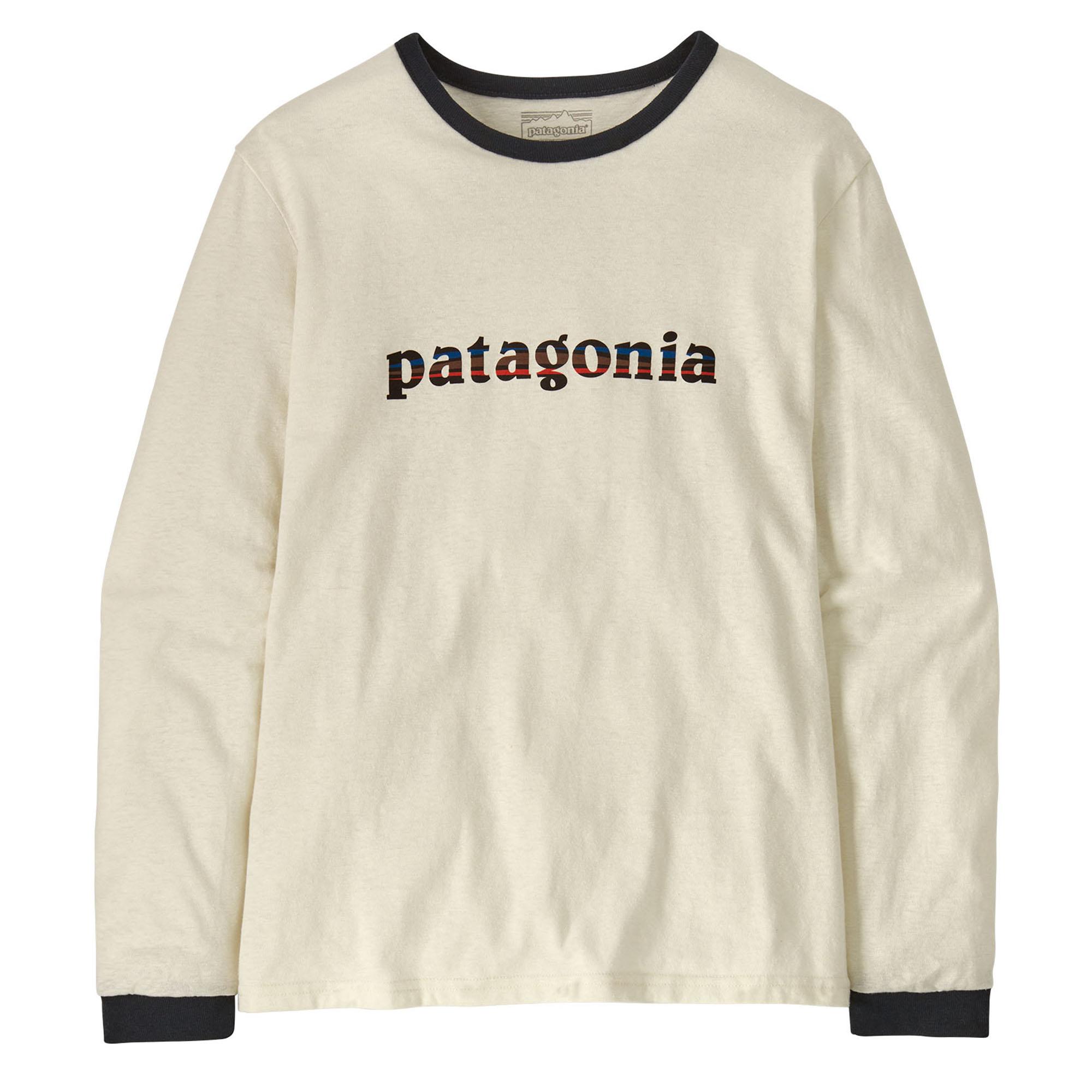

Женская футболка с длинными рукавами Responsibili-Tee с текстовым логотипом '73 Patagonia, Birch White, Белый, Женская футболка с длинными рукавами Responsibili-Tee с текстовым логотипом '73 Patagonia, Birch White