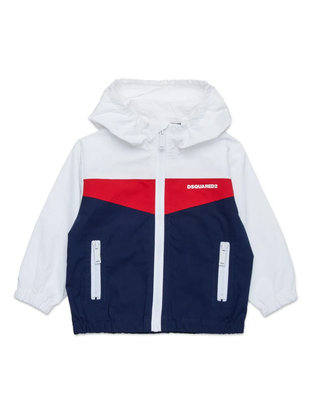 

Куртка с капюшоном и логотипом DSQUARED2 KIDS, синий