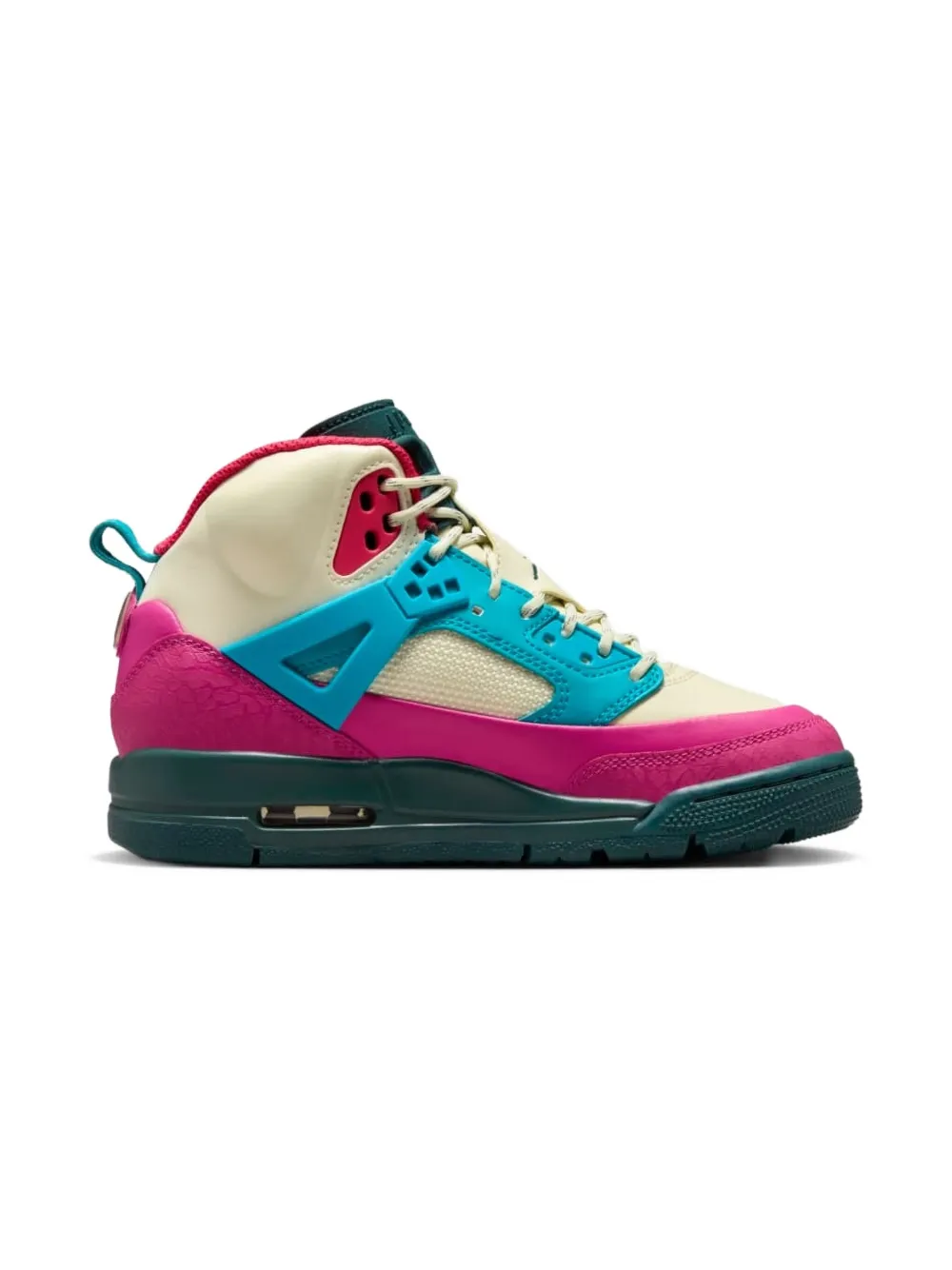 

Кроссовки Jordan Winterized Spizike Coconut Milk/Active Pink/Aquamarine/Oxidized Green Jordan Kids, нейтральный