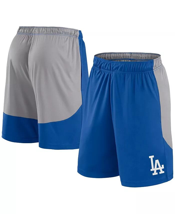 

Мужские шорты Los Angeles Dodgers Go Hard Royal/Grey Fanatics