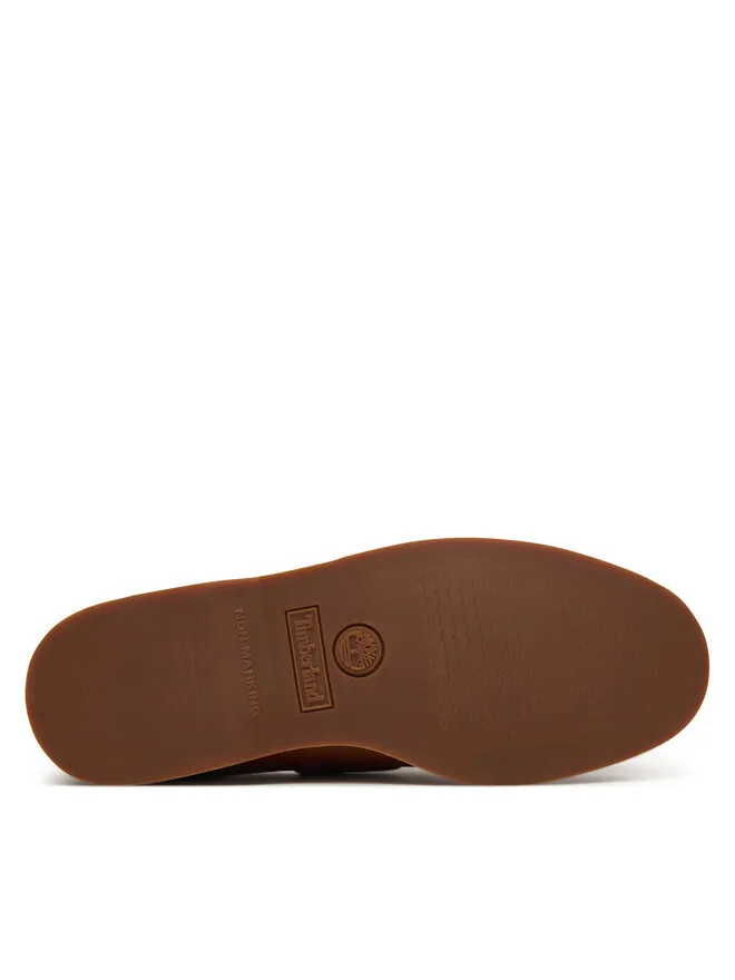 Timberland Мокасины Classic Boat с двумя люверсами TB0A232XF741, коричневые — фото 4
