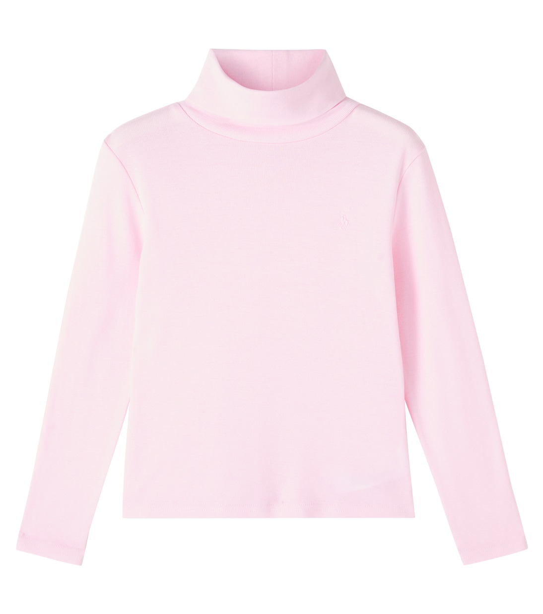 

Водолазка из смесовой хлопковой ткани Polo Ralph Lauren Kids, Hint Of Pink
