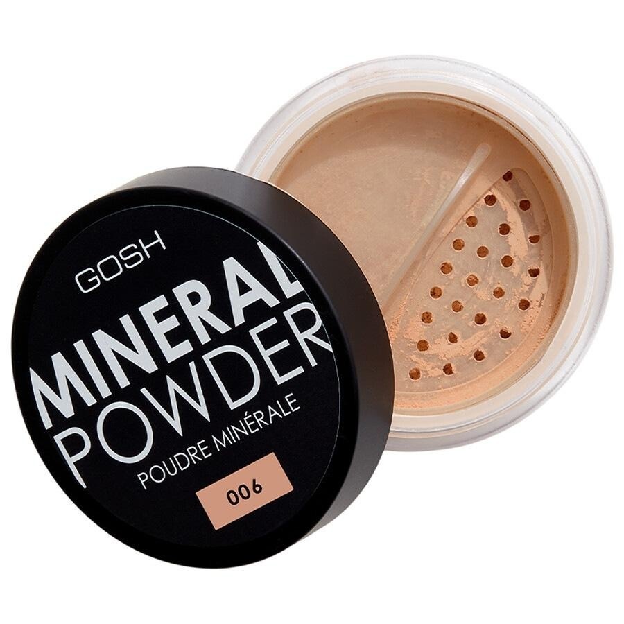

Пудра для лица mineral powder Gosh Copenhagen, 006 honey, вес 8 гр.