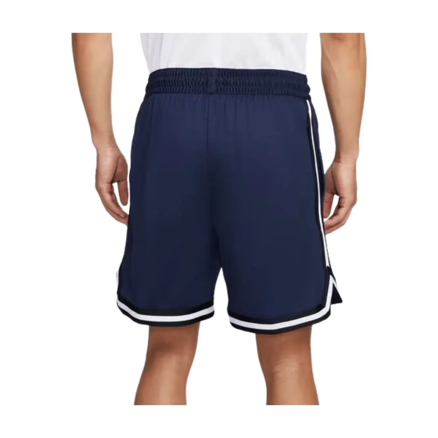 Шорты Nike DNA Dri-FIT 15 см, цвет «Полуночно-синий, черный, белый» FV4934-410 — фото 3