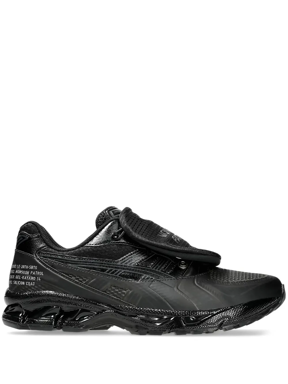 

Кроссовки GEL-KAYANO 14 Black из коллаборации с Monsoon Patrol ASICS, черный