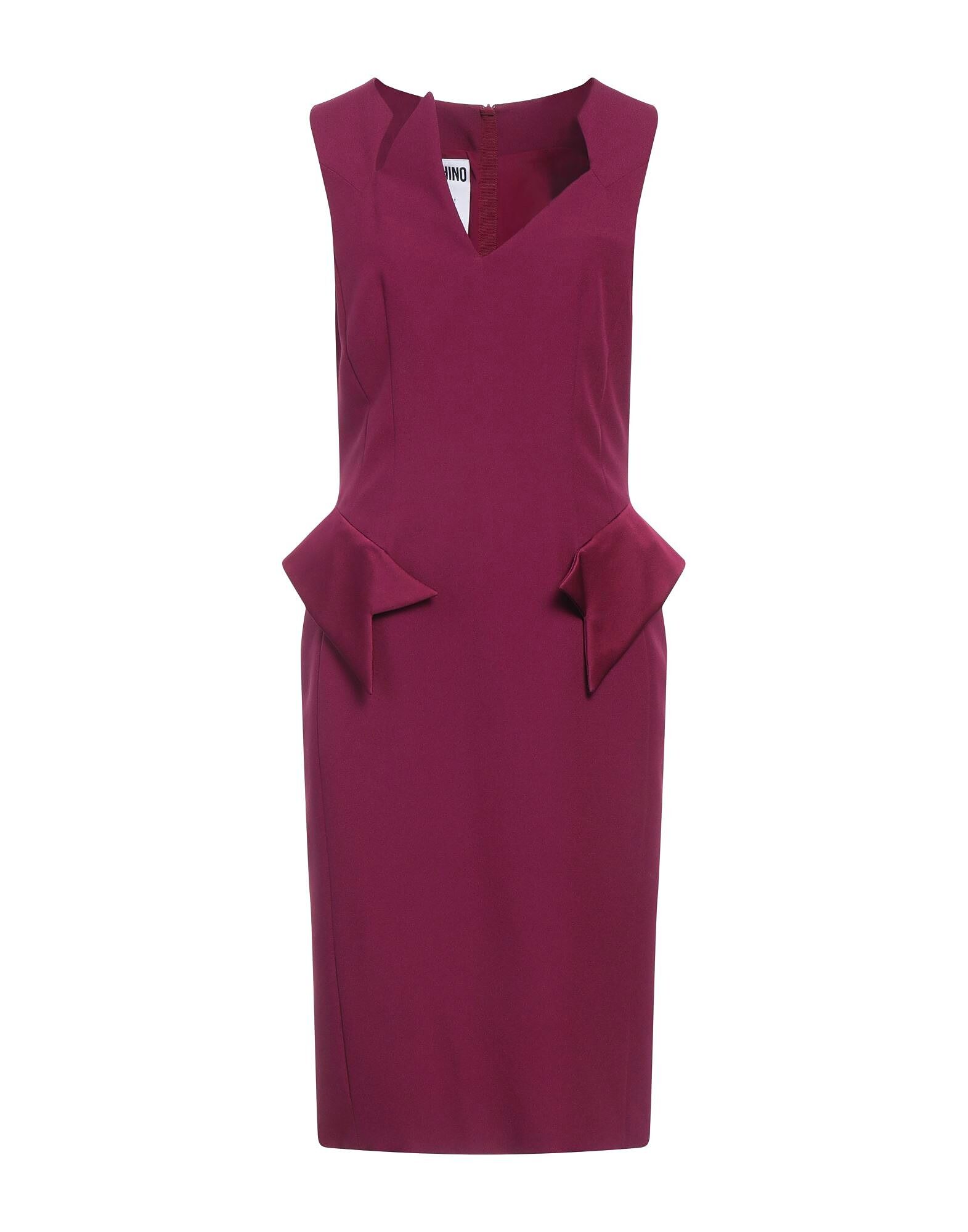 

Платье миди Moschino, гранатовый