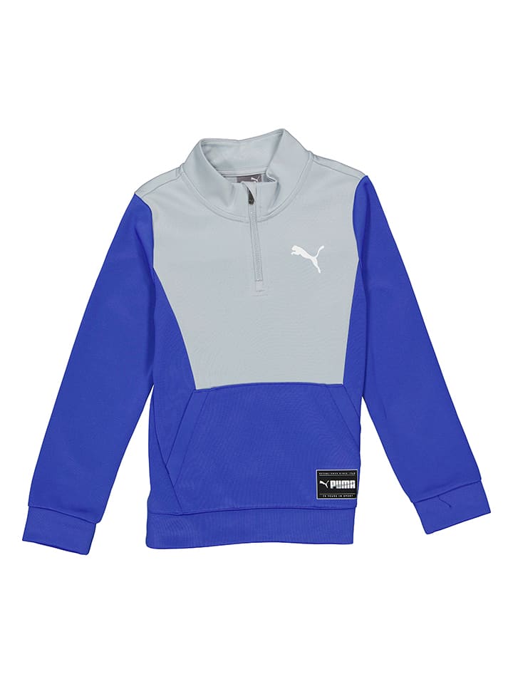 

Толстовка Puma, цвет blau/grau