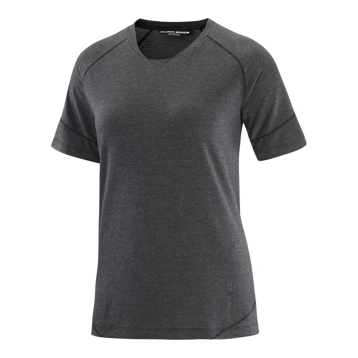 

Runlife SS Tee W Salomon Женская футболка, чёрный