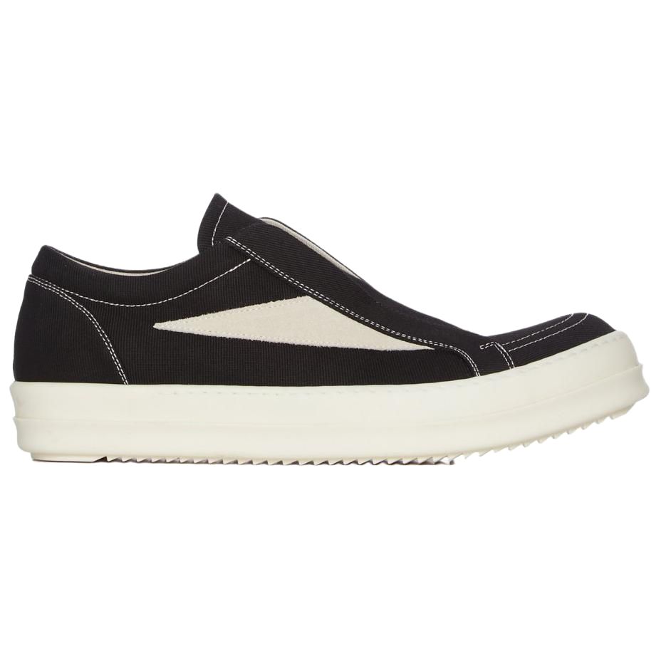 Rick Owens DRKSHDW Низкие скейтерские кроссовки мужские черные — фото 3