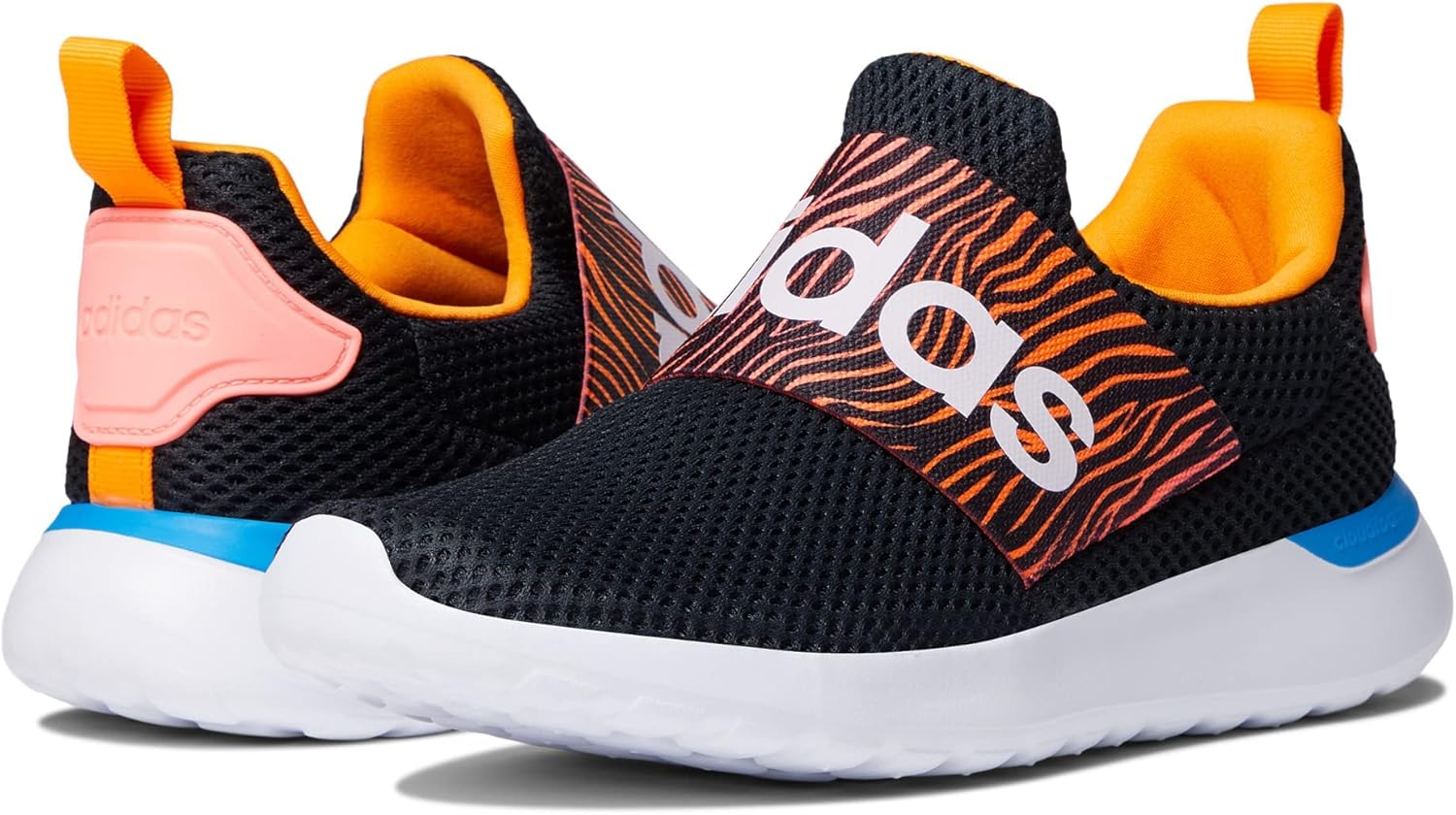 Беговые кроссовки Adidas Lite Racer Adapt 4.0, черный/красный/синий — фото 2