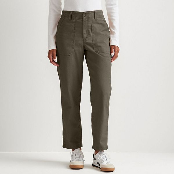 

Женские рабочие штаны из хлопка Eddie Bauer, Dk Fatigue