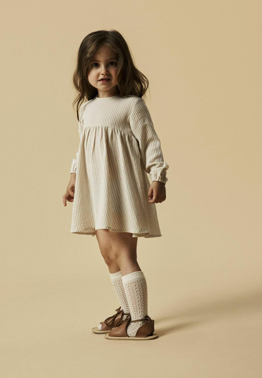 

Повседневное платье Lil' Atelier, кремовый