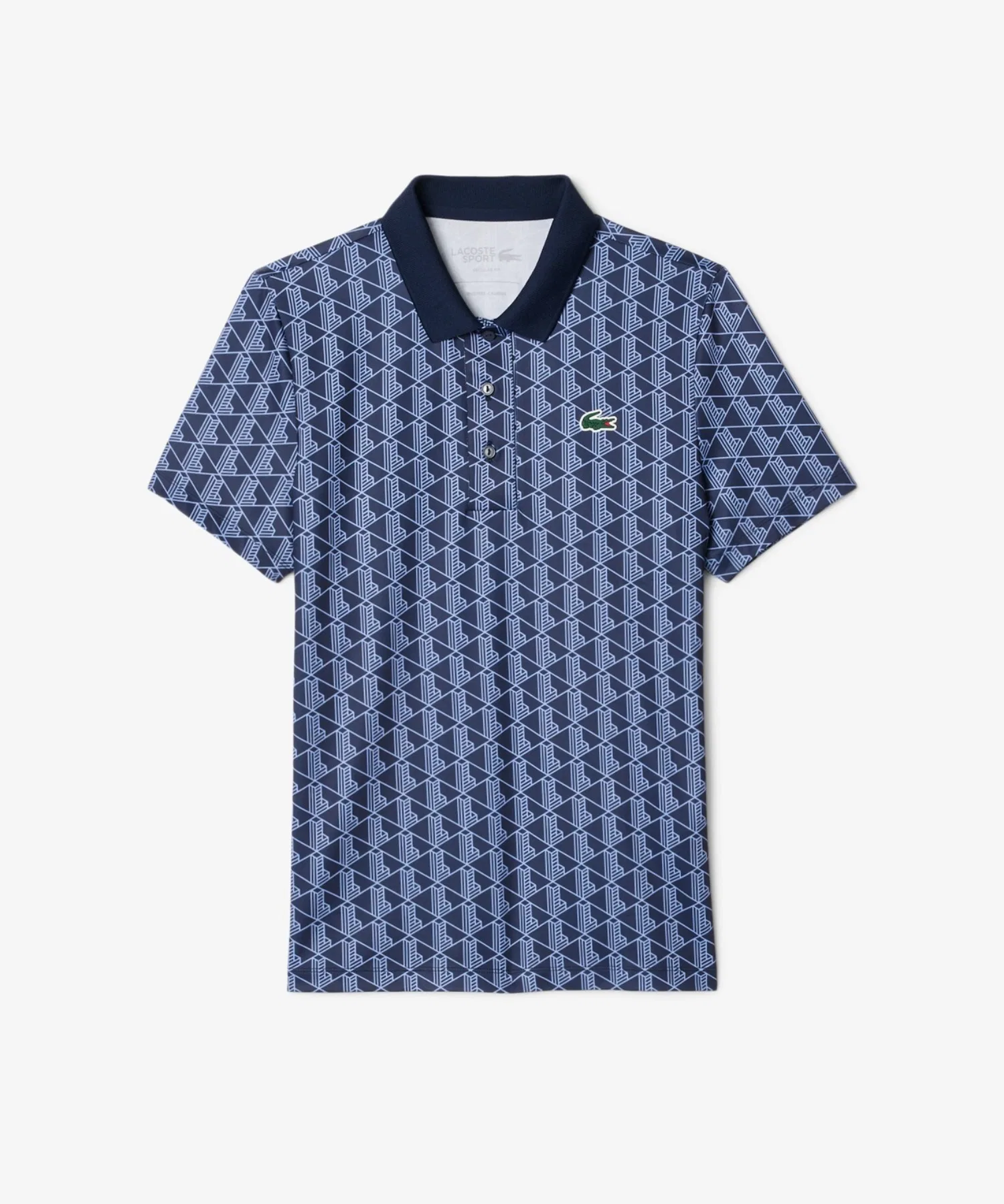 Футболка-поло Robert Georges Ultra Dry, защита UPF50+, в горошек