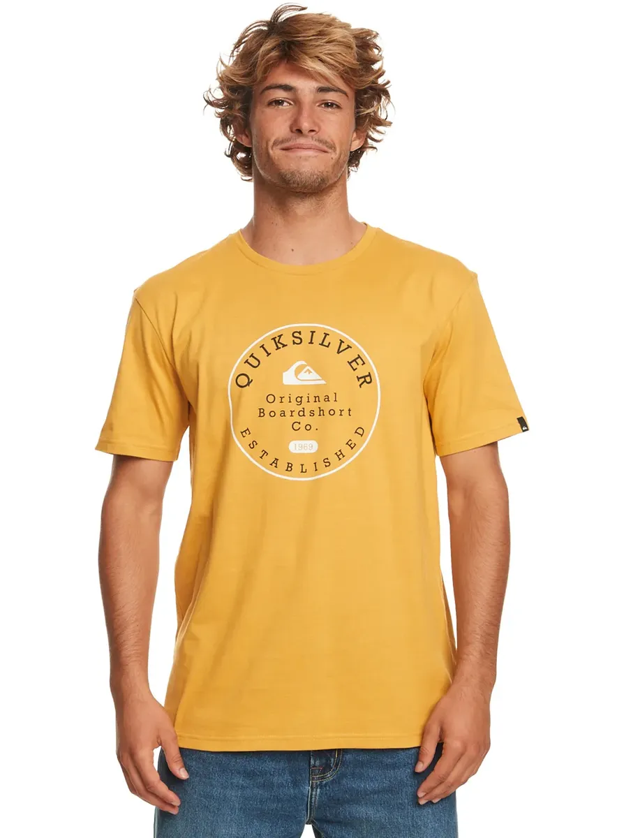 

Футболка Quiksilver "Круговая отделка", цвет Mustard