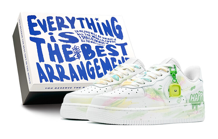 

Мужские кроссовки для скейтбординга Nike Air Force 1, White
