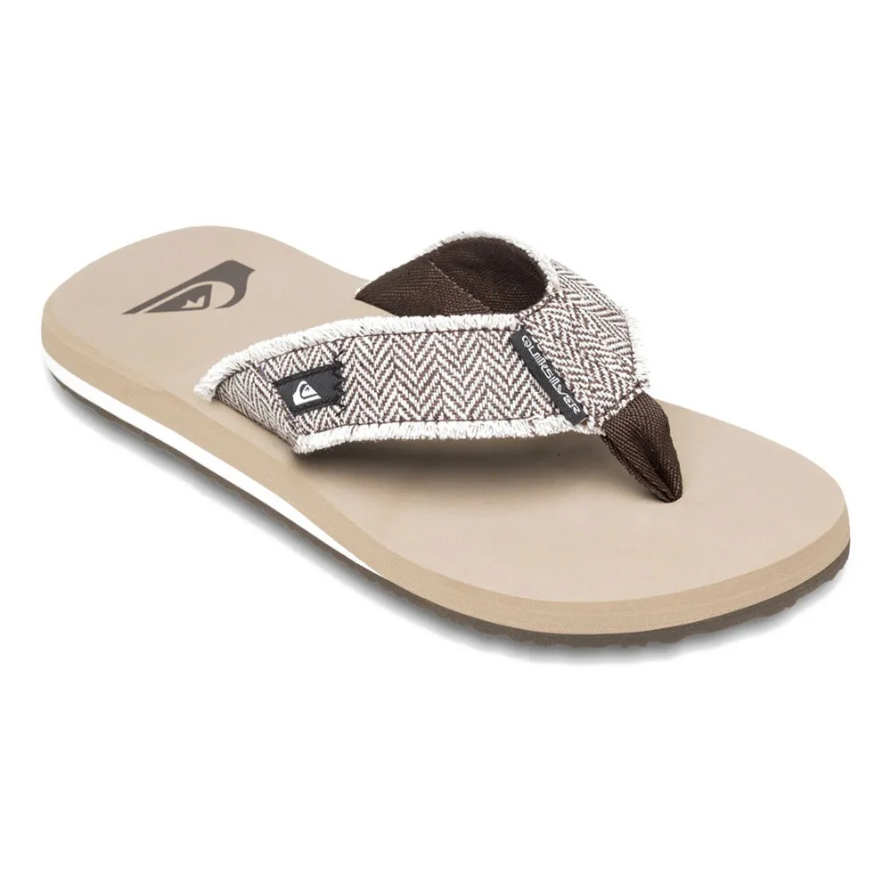 

Шлепанцы Quiksilver Monkey Abyss, бежевый