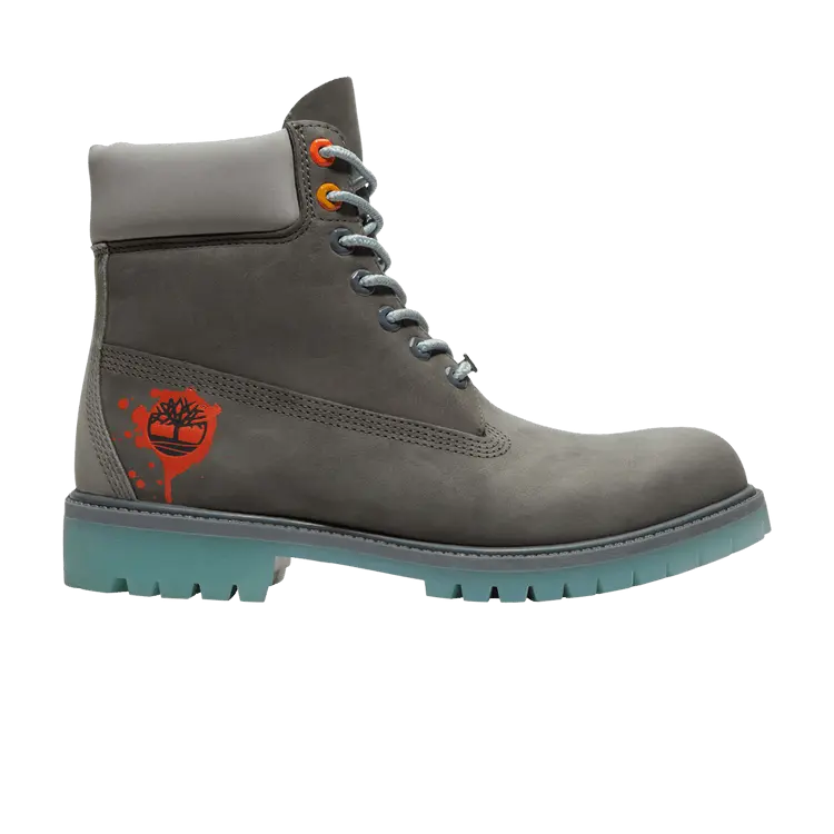 

Ботинки Timberland 6 Inch Premium Boot 'Hip Hop Graphic', серый