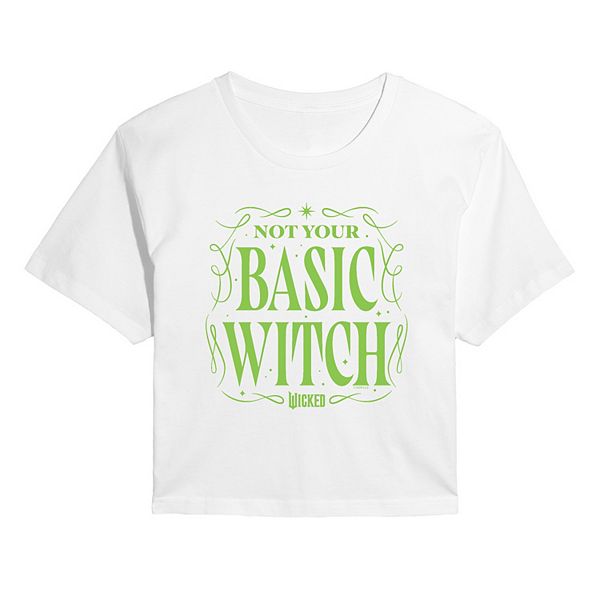 

Футболка Juniors Wicked Not Your Basic Witch Licensed Character, White