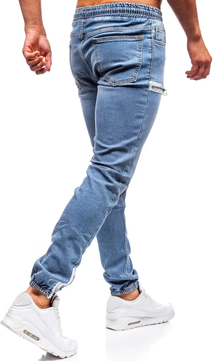 Джинсы slim fit, джинсы, Light Blue — фото 3