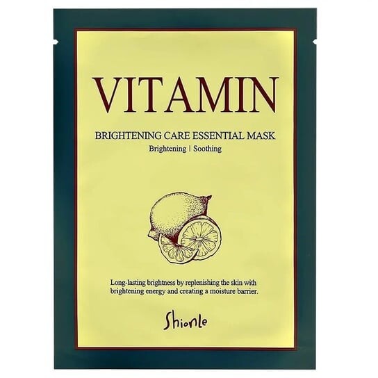 

Осветляющая витаминная маска, 23 мл Care Essential Mask, Shionle