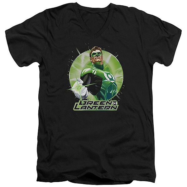 

Футболка с коротким рукавом Justice League of America Green Static Licensed Character