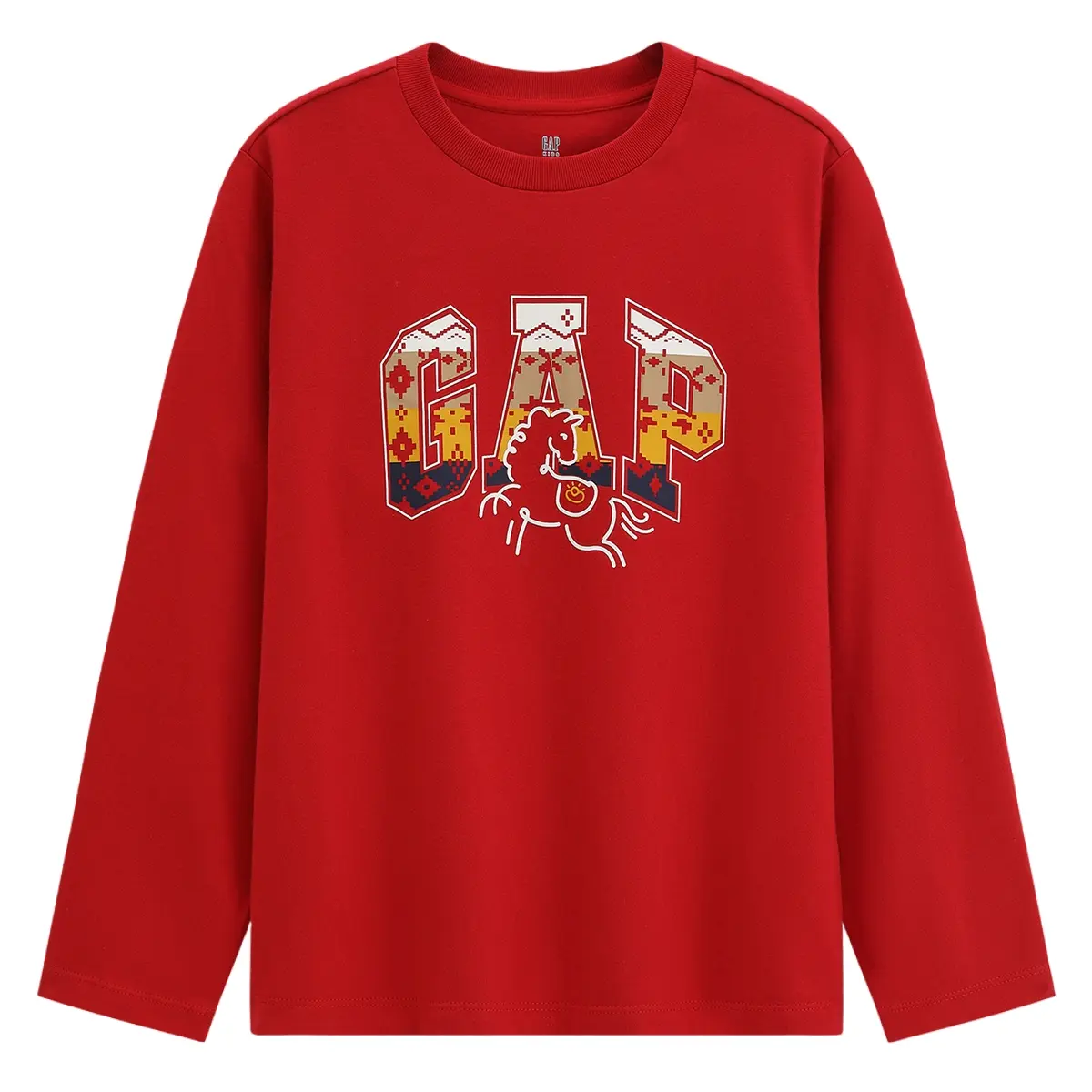 

Футболка для детей с круглым вырезом Moderate GAP, красный