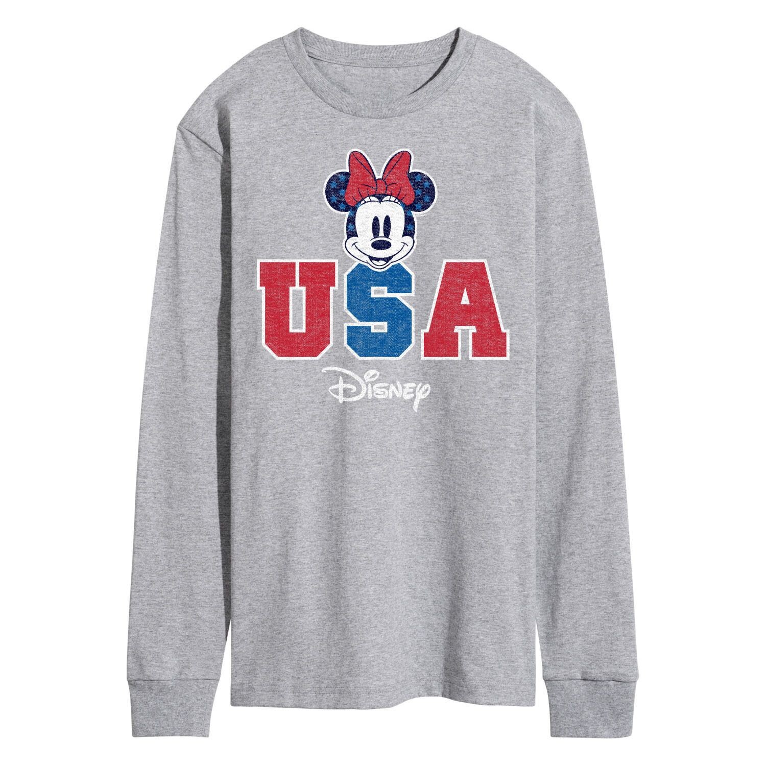 

Мужская футболка Disney's Minnie Mouse, США, с длинным рукавом Licensed Character