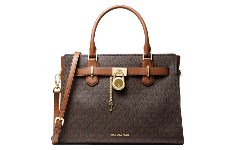 

Сумка-саквояж Hamilton Medium Logo MICHAEL KORS