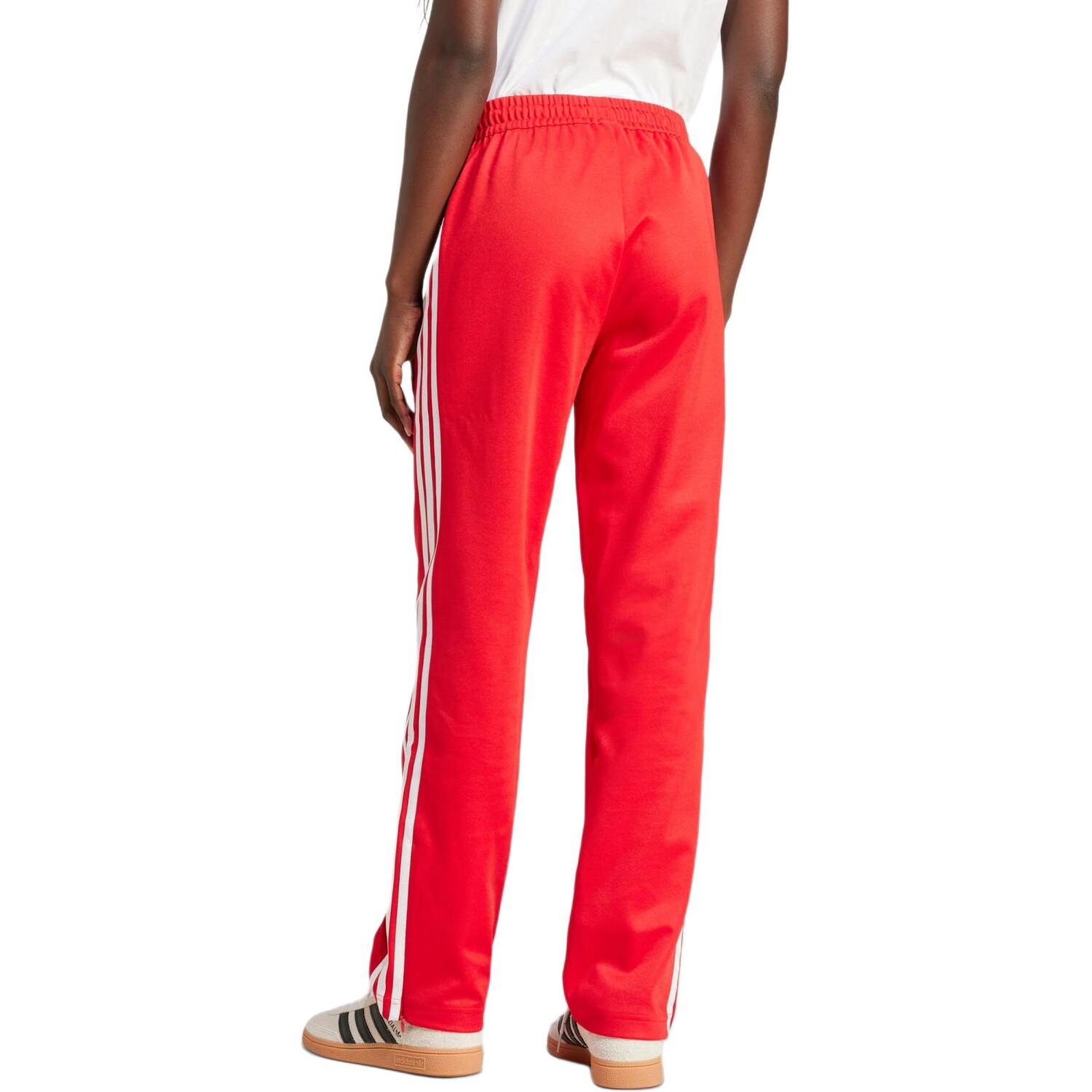 Повседневные брюки SPORTY & RICH Collaboration женские красные Adidas Originals — фото 4