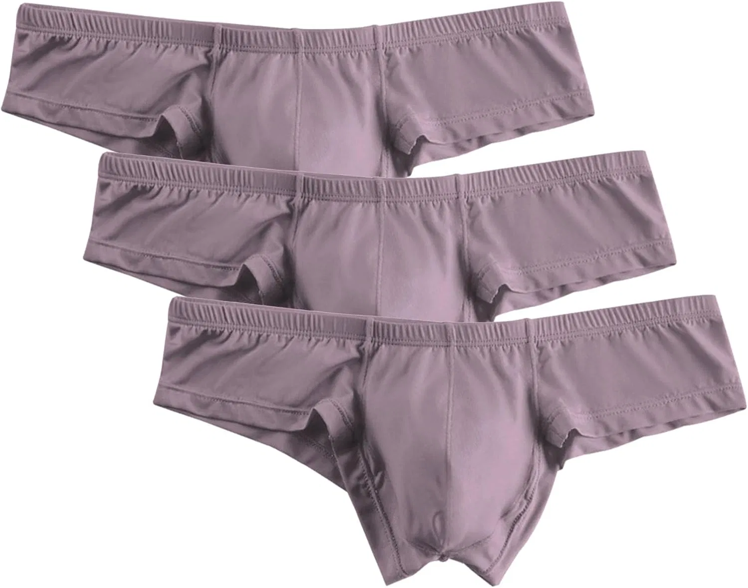 Трусы мужские, дышащие, приподнимающие ягодицы, Pink 3pc