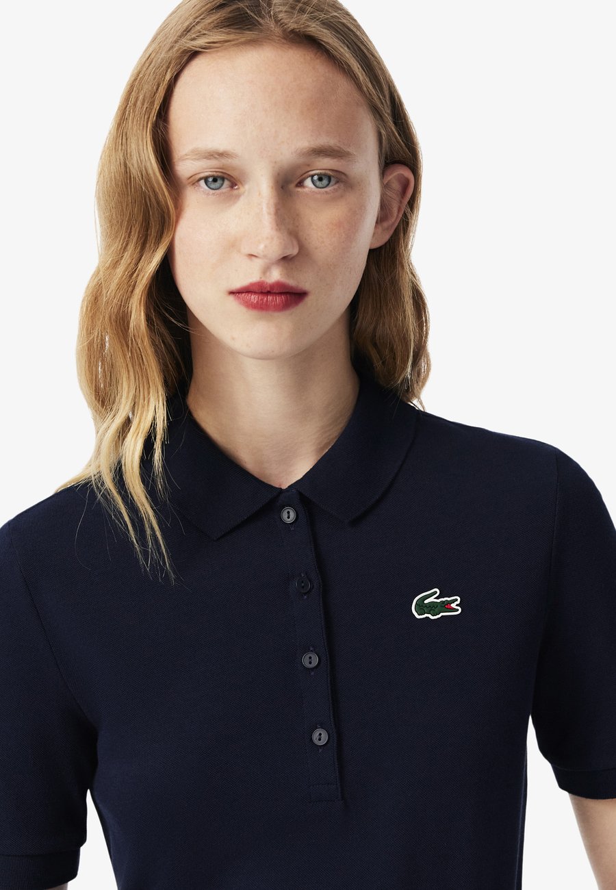 Поло Lacoste Sport Bleu Nuit/Dark Blue — фото 4