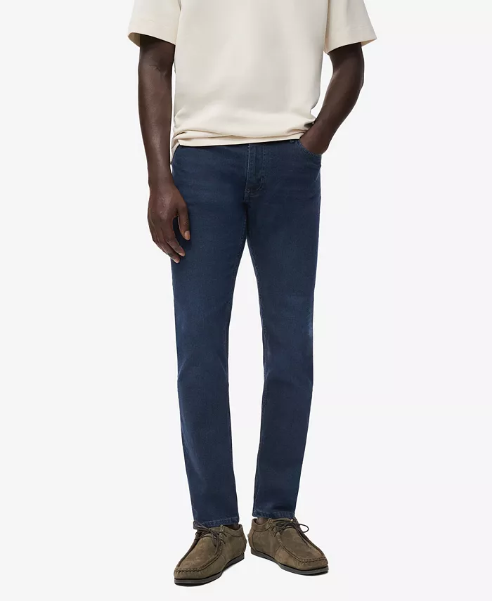 

Мужские синие джинсы Jan Slim Fit Mango