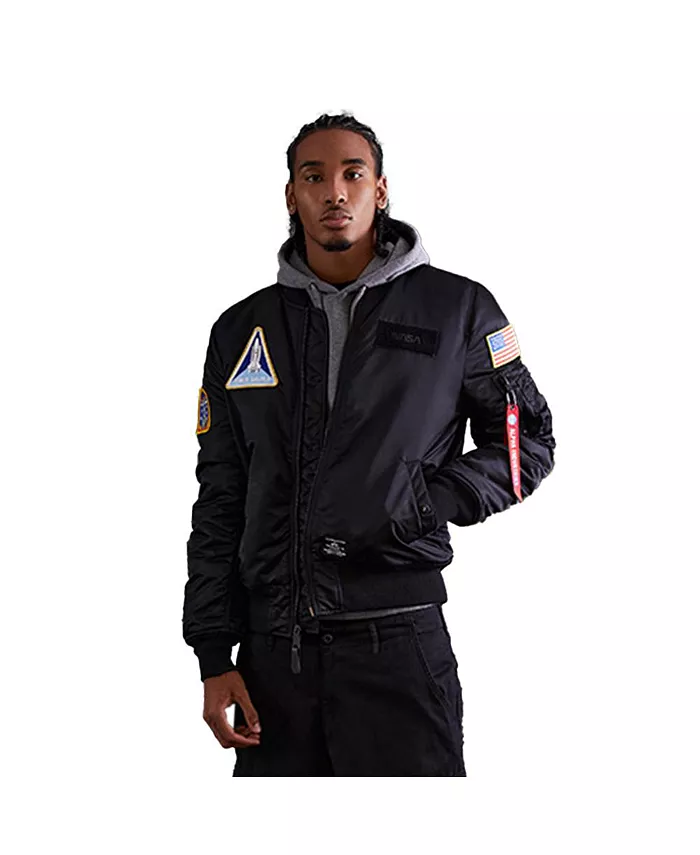 

Мужская куртка Nasa Ma-1 Flight Jacket Gen II Alpha Industries, черный